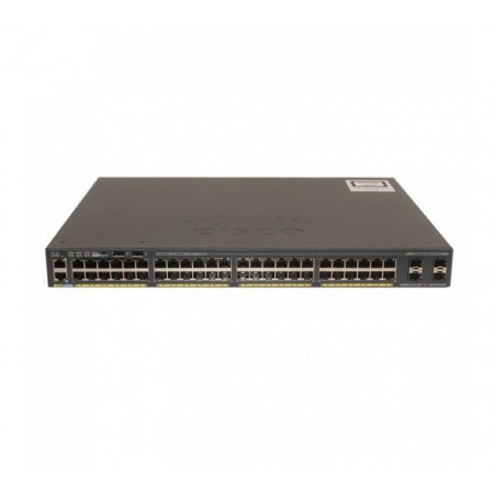 Коммутатор Cisco WS-C2960X-48LPS-L Catalyst 2960-X 48 GigE PoE 370W, 4 x 1G SFP, LAN Base