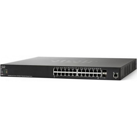 Коммутатор  управляемый Cisco SG550XG-24T 24-Port 10GBase-T Stackable Managed Switch
