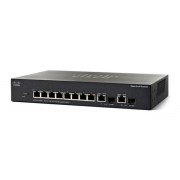 Коммутатор Cisco SF302-08MPP 8-port 10/100 Max PoE+ Managed Switch