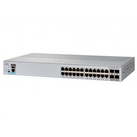 Коммутатор Cisco Catalyst 2960L 24 port GigE, 4 x 1G SFP, LAN Lite