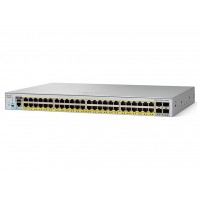 Коммутатор Cisco Catalyst 2960L 48 port GigE with PoE, 4 x 1G SFP, LAN Lite