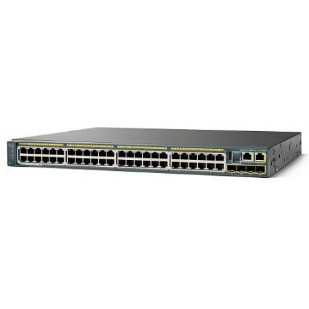 Коммутатор Cisco Catalyst 2960-X 48 GigE PoE 740W, 4 x 1G SFP, LAN Base, mfg in Russia