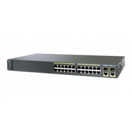Коммутатор Cisco Catalyst 2960 Plus 24 10/100 + 2 T/SFP LAN Lite