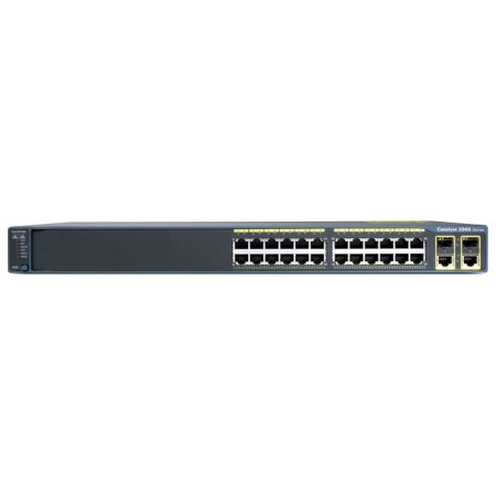 Коммутатор Cisco Catalyst 2960 Plus 24 10/100 + 2T/SFP LAN Base