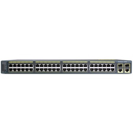 Коммутатор Cisco Catalyst 2960 Plus 48 10/100 + 2 T/SFP LAN Base