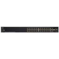 Коммутатор Cisco SG550X-24 24-port Gigabit Stackable Switch