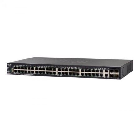 Коммутатор Cisco SG550X-48 48-port Gigabit Stackable Switch