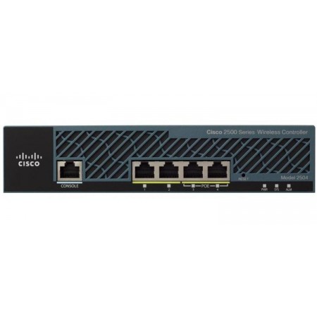 Контроллер  Cisco 2504 Wireless Controller with 15 AP Licenses