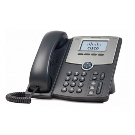 Телефон VoiceIP Cisco 1 Line IP Phone With Display, PoE, PC Port- Crypto Disabled